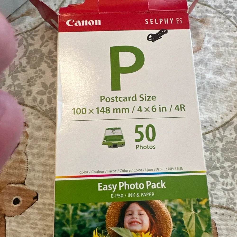 Canon Selphy ES Postcard Size Photo Pack